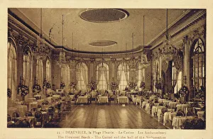 Internal Prints: The Ambassadeurs Restaurant, part of the Casino at Deauville