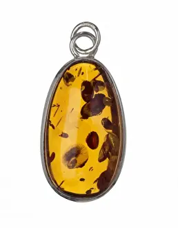 Capsule Prints: Amber pendant