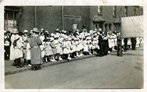 Amberfield Girls School Parade, Nacton, Suffolk