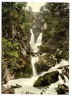 Ghyll Prints: Ambleside, Stock Ghyll Force, Lake District, England