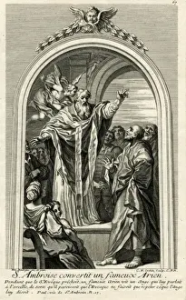Sees Prints: Ambrose and the Angel