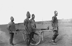Images Dated 15th June 2016: Ambulance drill, Tembo Camp, Kenya, WW1