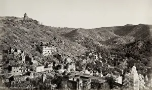 Natural Elevation Prints: Amer or Amber city in India