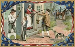 Images Dated 30th January 2012: The Amercian Revolution - A Call to Arms