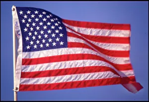 Amerian Collection: Amerian Stars and Stripes flag