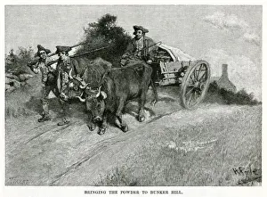 Bunker Prints: America - Bringing The Powder To Bunker Hill