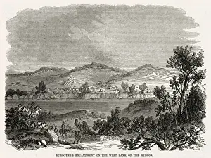 Burgoyne Prints: America - Burgoynes Camp