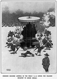 America in the Field by Heath Robinson, WW1