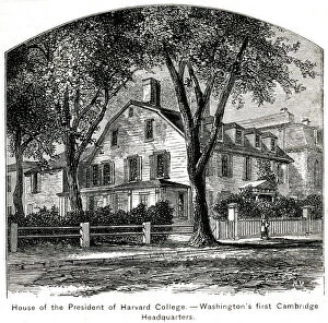 1776 Gallery: America - George Washington 1st HQ in Cambridge, Mass