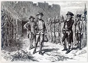 Forts Prints: America - Henry Hamilton. Takes Fort Vincennes