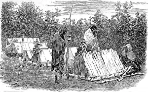 America Indians, Indian graves