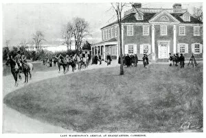 Arrives Gallery: America - Martha Washington Arrives at Cragie House