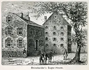 Prisons Prints: America - Rhinelanders Sugar House, New York