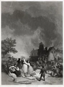 Massacre Prints: America - Waxhaw Massacre