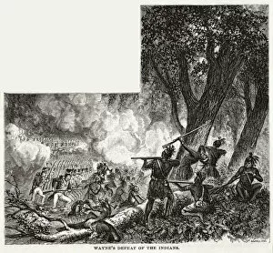 1794 Collection: America - Wayne Defeats Indians