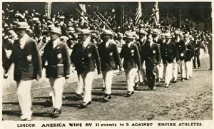America win$ by eleven events to three agains Empire Athlete