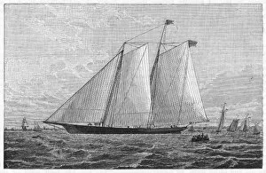 Ships and Boats Collection: THE AMERICA YACHT
