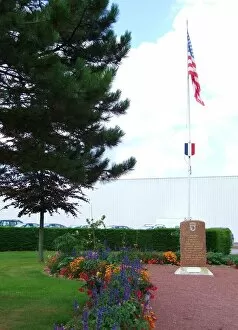Cole Collection: American 302nd Parachute Infantry Regiment Memorial