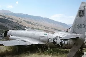 Images Dated 9th August 2007: American Air Force plane that landed in Albania in 1957 duri