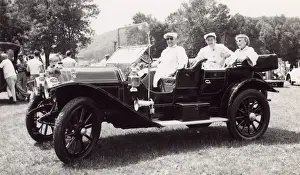 American Auto Club meeting with vintage cars, USA