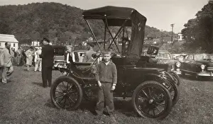 American Auto Club meeting with vintage cars, USA