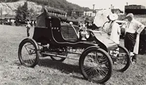 American Auto Club meeting with vintage cars, USA