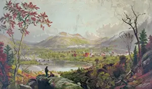 Erie Prints: American autumn, Starucca Valley, Erie R. Road