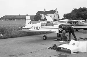 Yankee Prints: American Aviation AA-1 Yankee G-AYLN