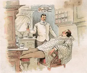Barbershop Prints: American Barber Shop