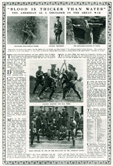 American and Canadian troops, WW1 American and Canadian troops, WW1