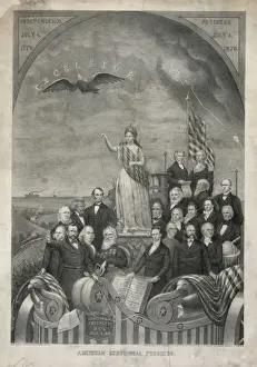 Centennial Prints: American Centennial Progress