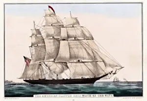Witch Prints: The American Clipper Ship, Witch of the Wave