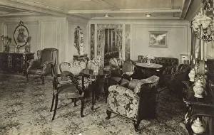 Sofas Prints: American cruise ships lounge
