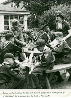 Images Dated 28th July 2011: American Cub Scouts