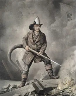 The American fireman: facing the enemy