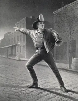 Rushing Prints: The American fireman: rushing to the conflict