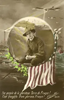 Ranger Prints: American First World War postcard