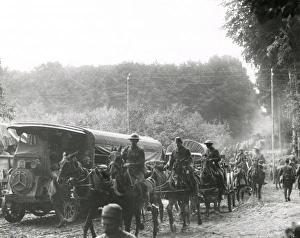 Aisne Gallery: American and French ammunition, France, WW1