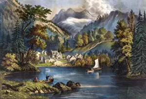 An American Frontier Settlement