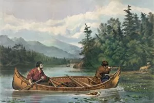 Adirondacks Gallery: American hunting scenes: a good chance