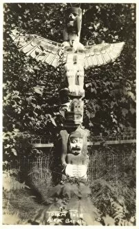 Images Dated 16th May 2012: An American Indian totem pole