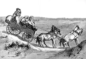 Uneven Prints: American Indians. American Sketches. Prairie travellers: Ind