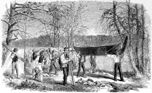 Saskatchewan Prints: American Indians. The Assinniboine and Saskatchewan Explorin