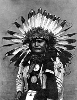 Hollow Prints: American Indians. The Decay of a Romantic Race. The Red Indi