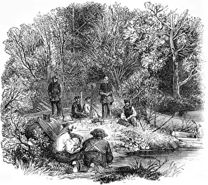 American Indians. Entertaining the Chief