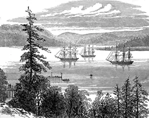American Indians. Esquimaux Harbour (Flying Squadron)
