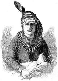 American Indians. Interview of Indians with the Great Fathe