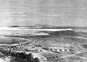 Images Dated 9th July 2004: American Indians. The Modoc War in America. Lake Tule, with