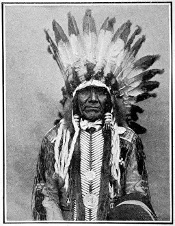 Chiefs Prints: American Indians. The peaceful extincion oif the red indian