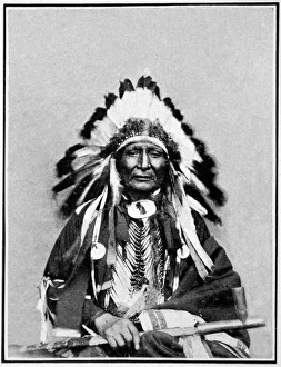 Images Dated 9th July 2004: American Indians. The Peaceful extinction of the red Indian